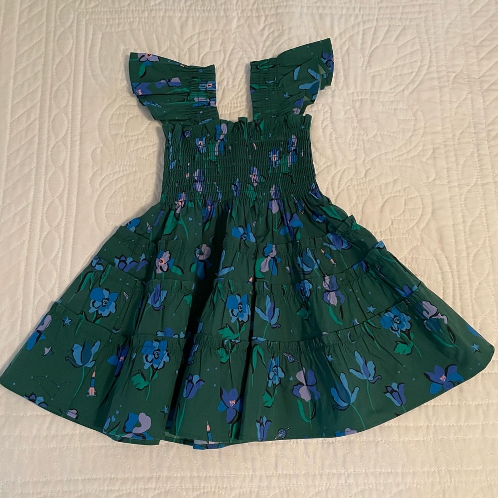 Hill House Home tiny Ellie nap dress 12-18m EUC
